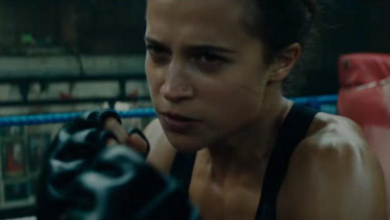 Alicia Vikander in Tomb Raider