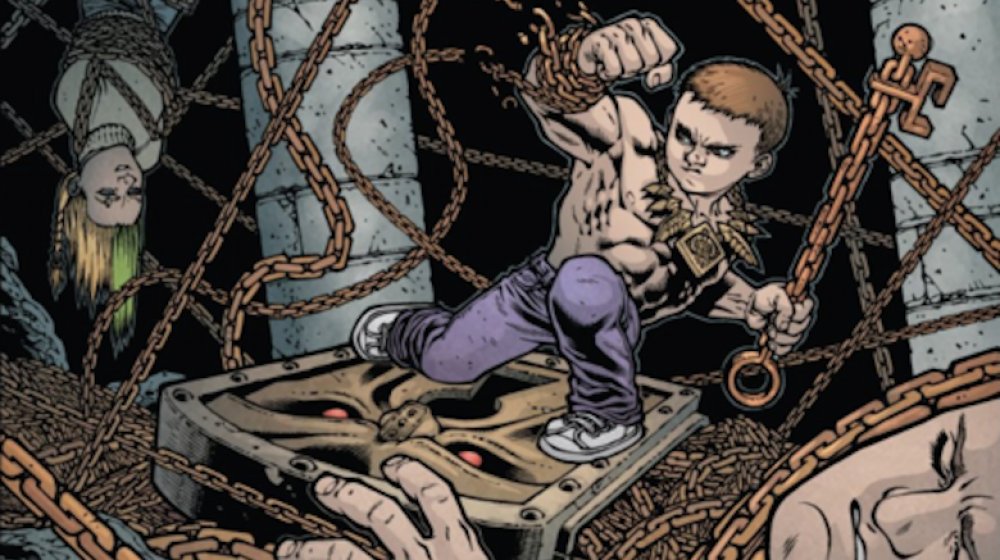 Bode using the Hercules Key in Locke & Key