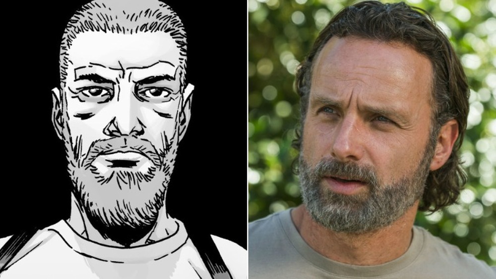 The Walking Dead Rick Grimes comic show