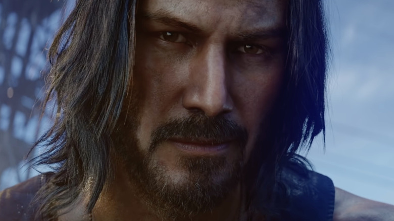 Keanu Reeves as Johnny Silverhand in Cyberpunk 2077