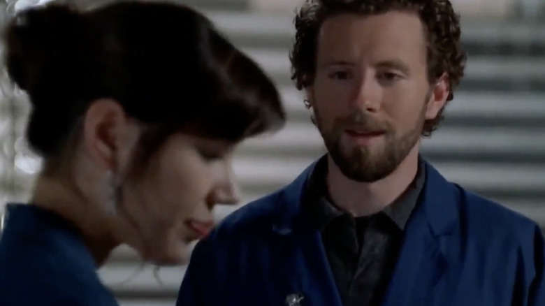 Hodgins & Angela talking