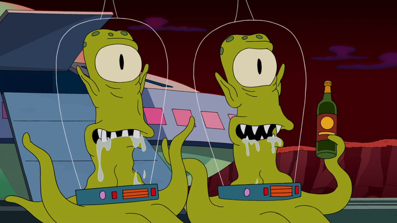 Kang and Kodos talking