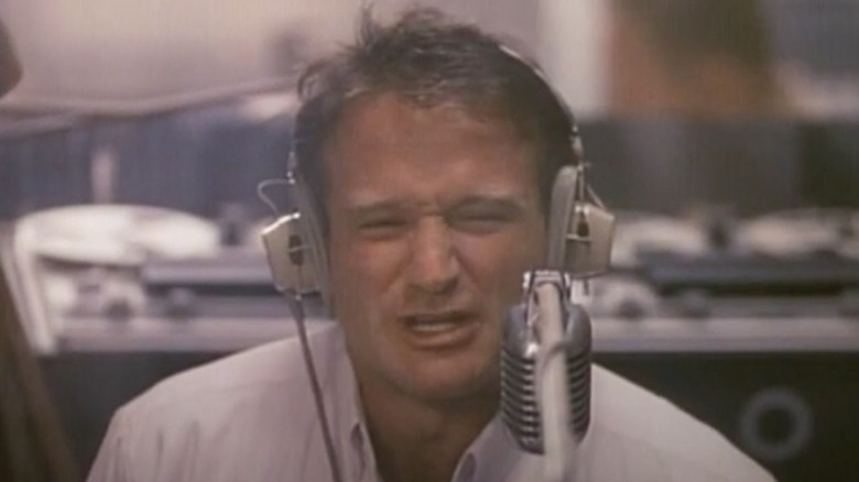 Robin Williams in "Good Morning, Vietnam"