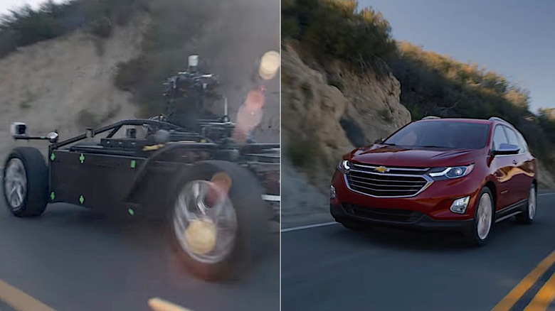 The Mill blackbird and Chevrolet Equinox