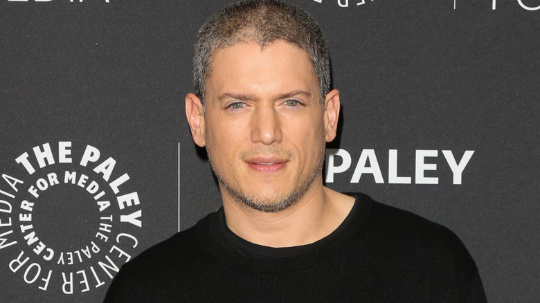 Wentworth Miller posing