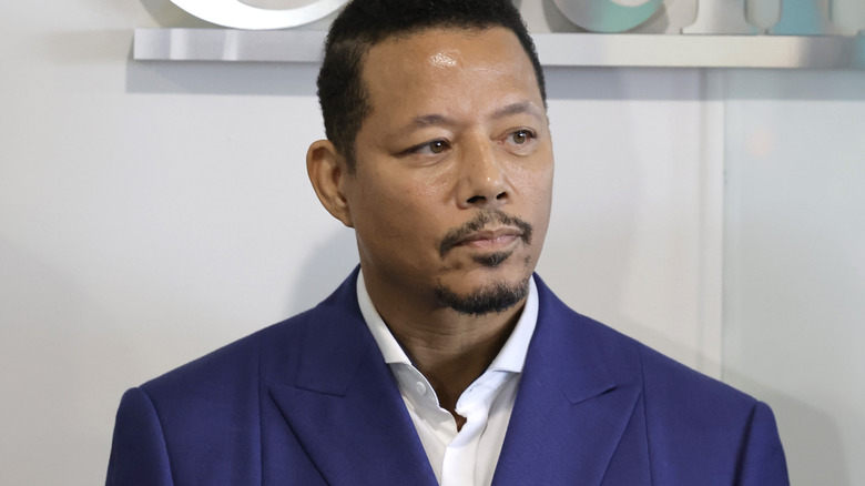 Terrence Howard on red carpet