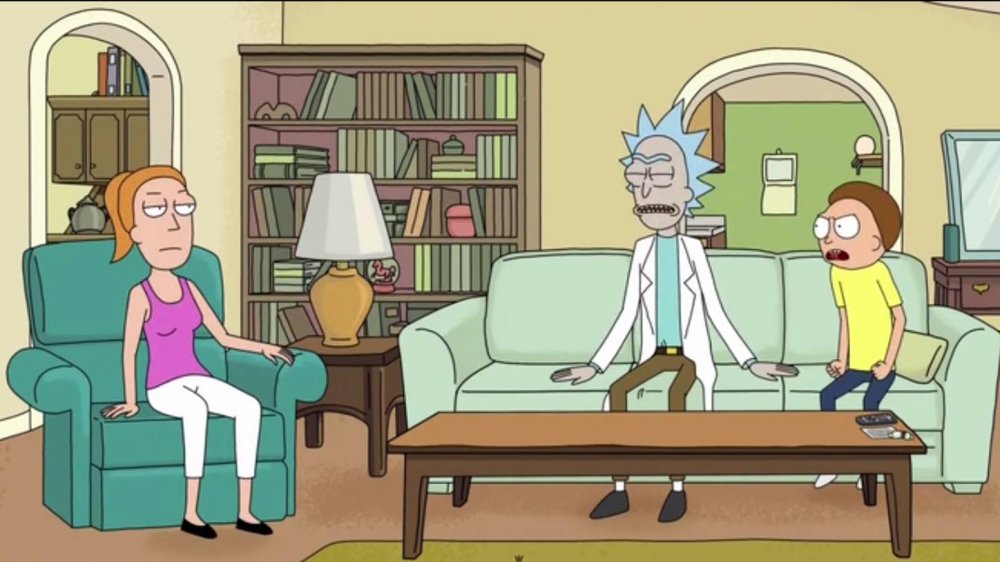 Rick and Morty get angry at Summer after she helps them in "Morty's Mind Blowers"