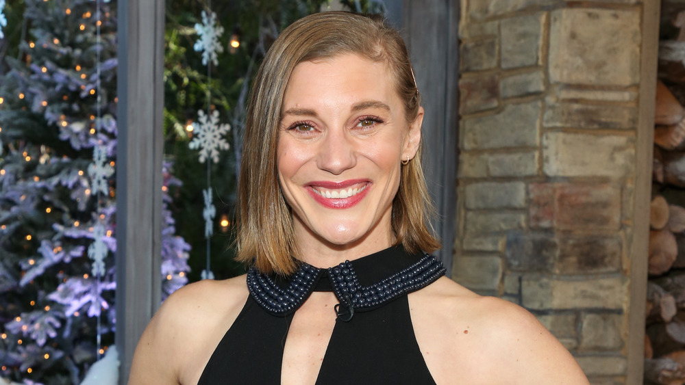 Katee Sackhoff smiling