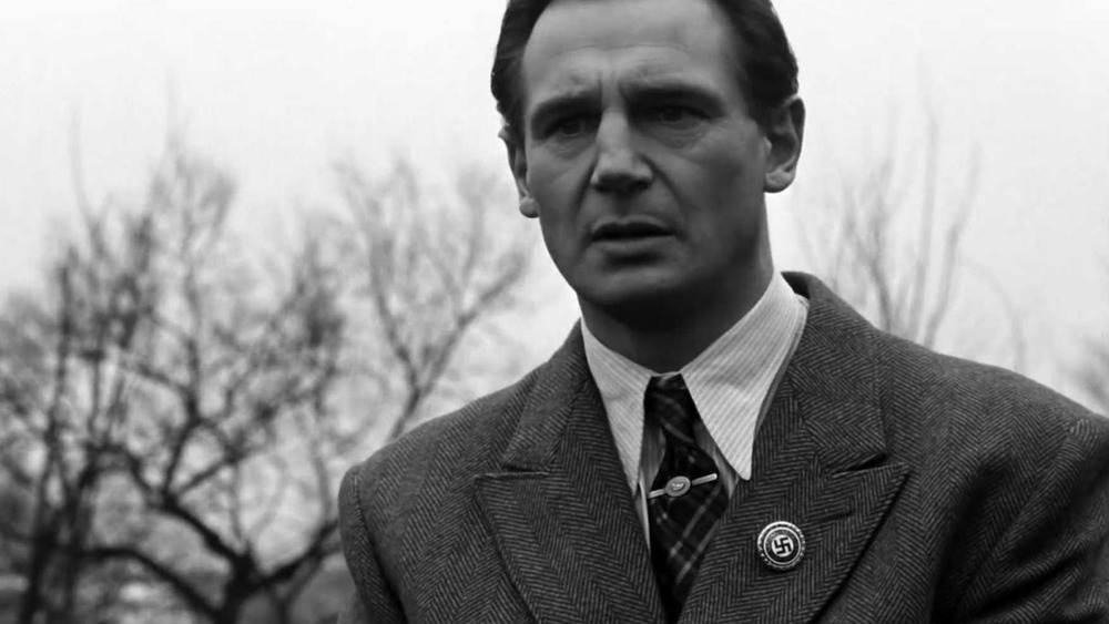 Liam Neeson as Oskar Schindler in Schindler's List