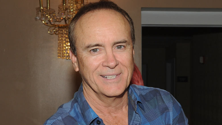 Jeffrey Combs blue shirt smiling