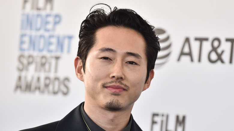 Steven Yeun red carpet