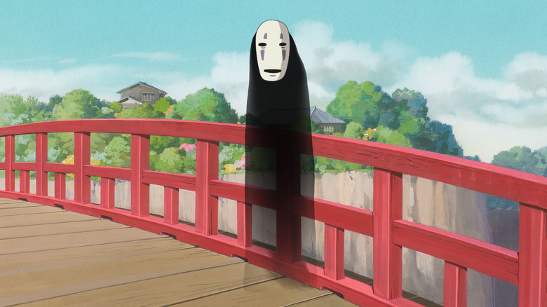 No-Face on the bridge