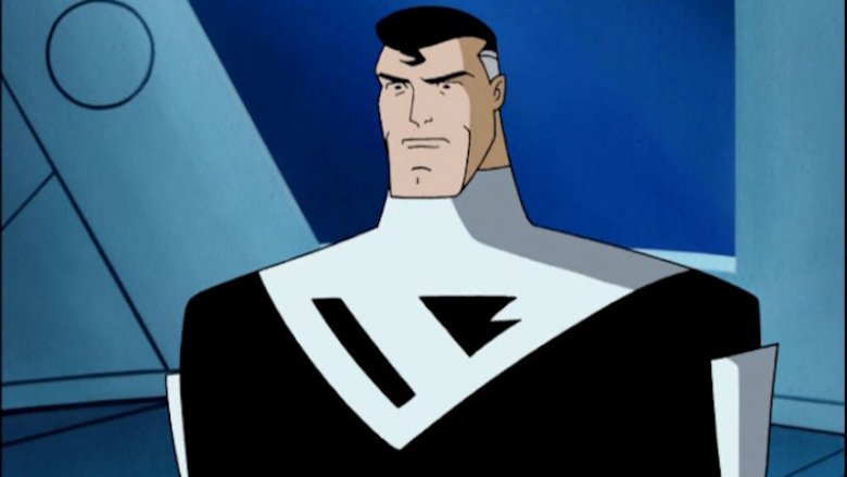 Superman in the Batman Beyond cartoon