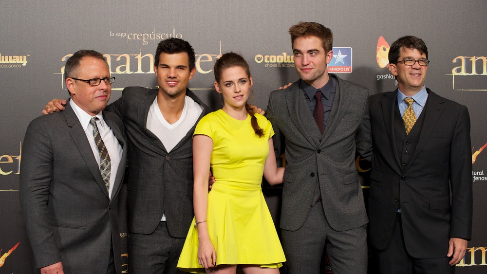 Twilight cast at a premiere