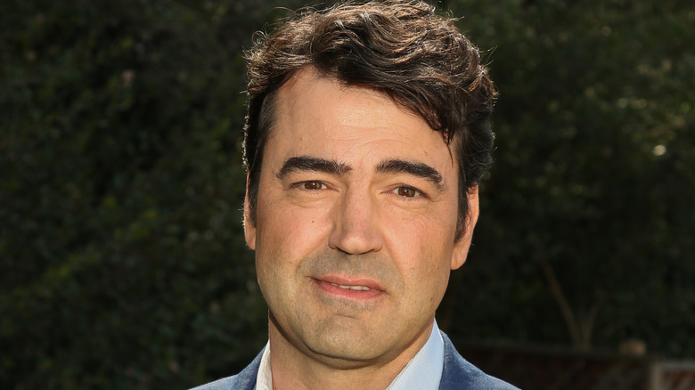 Ron Livingston offers a half smile
