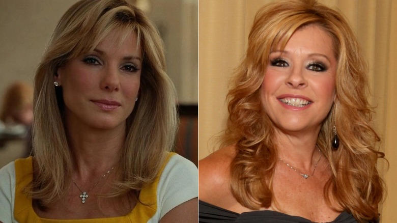 Sandra Bullock (left) and Leigh Anne Tuohy (right)