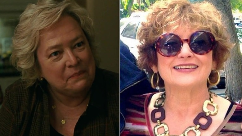 Kathy Bates (left) and Sue Mitchell (right)