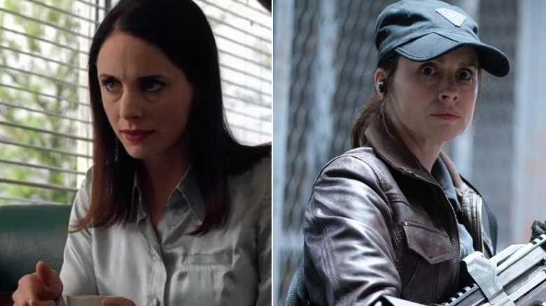 Laura Fraser as Lydia Rodarte-Quayle in Breaking Bad and as a soldier in Doctor Who