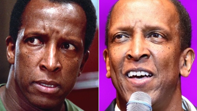 Dorian Harewood in 1997 and 2017