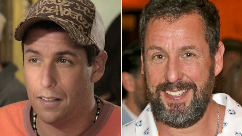 Adam Sandler in 50 First Dates vs 2022