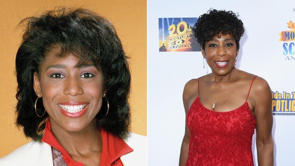 Dawnn Lewis today, and as Jaleesa on A Different World