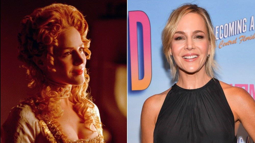 Left: Darla Right: Current Julie Benz