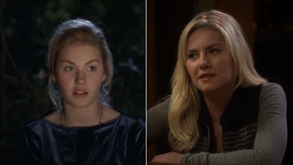 Megan from Are You Afraid of the Dark? and Elisha Cuthbert