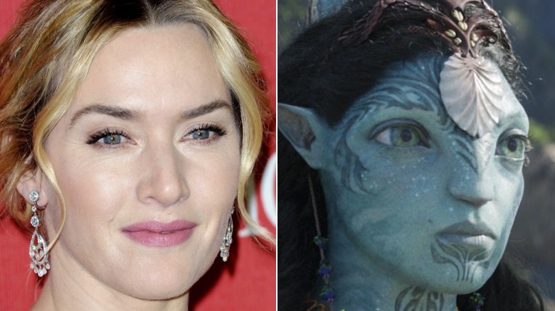 Kate Winslet and Ronal staring