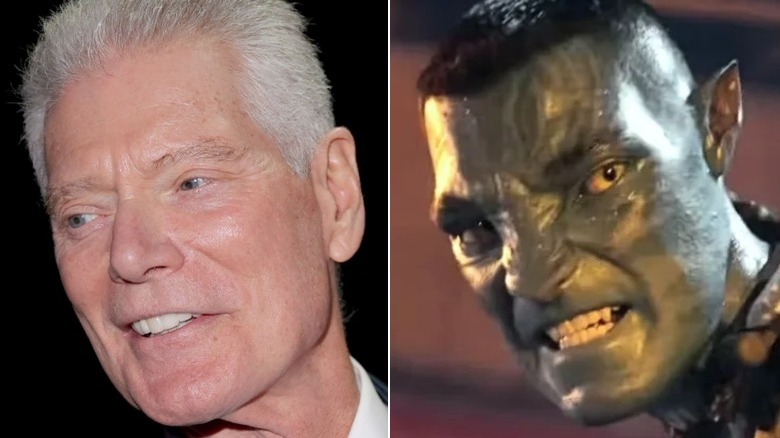 Stephen Lang and Quaritch sneering