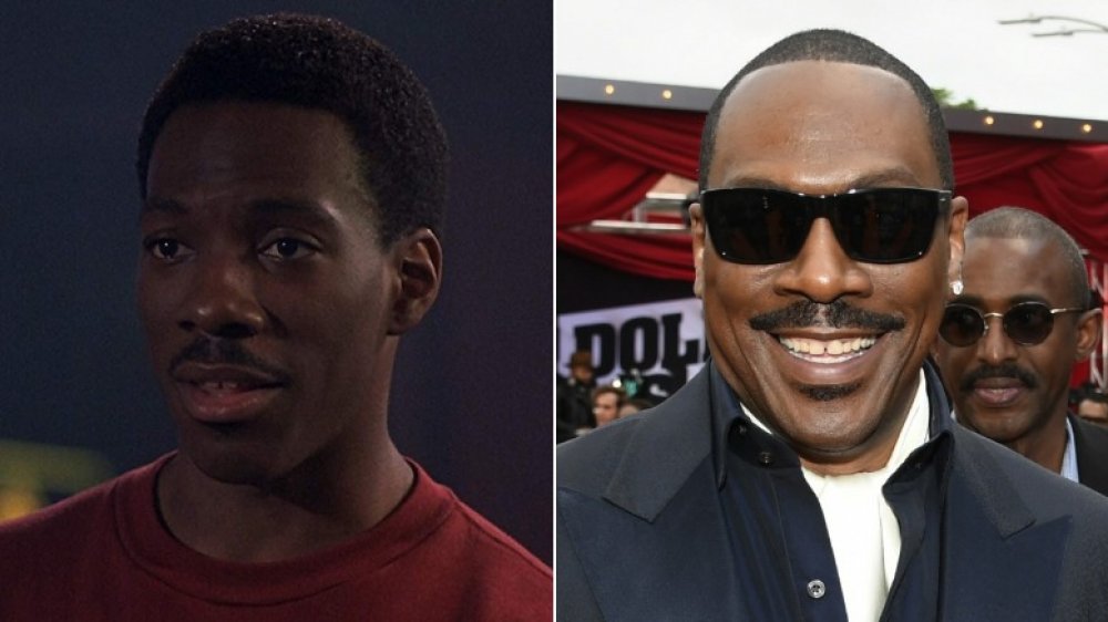 Eddie Murphy then and now