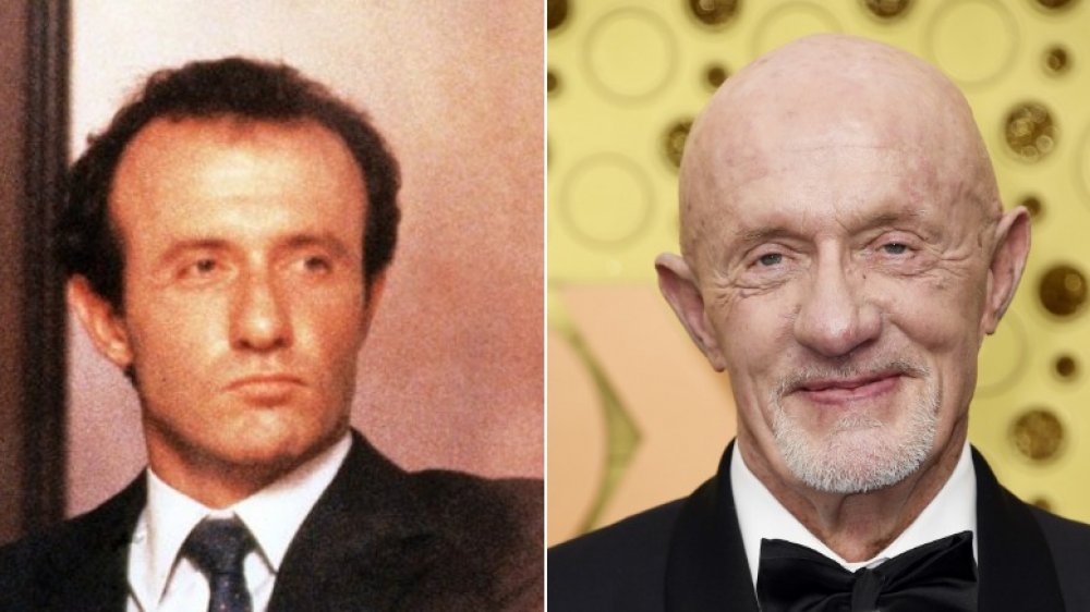 Jonathan Banks then and now