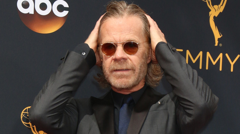 William Macy at press conference