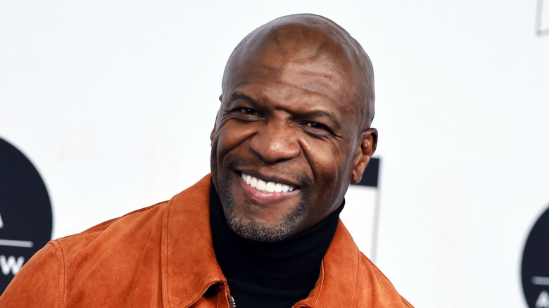 Terry Crews laughing