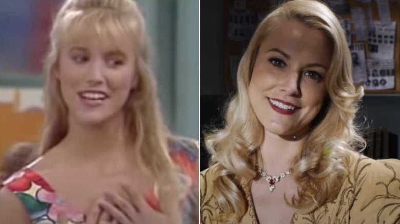  Brittney Powell from California Dreams then and now