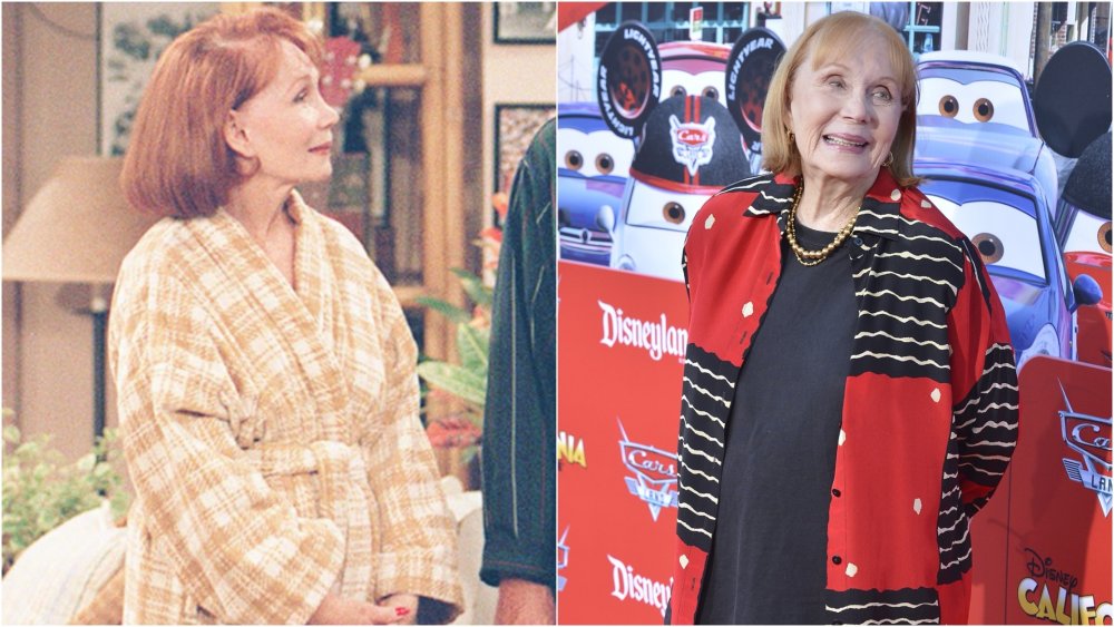 Katherine Helmond at a recent premiere, and as Doris Sherman on Coach