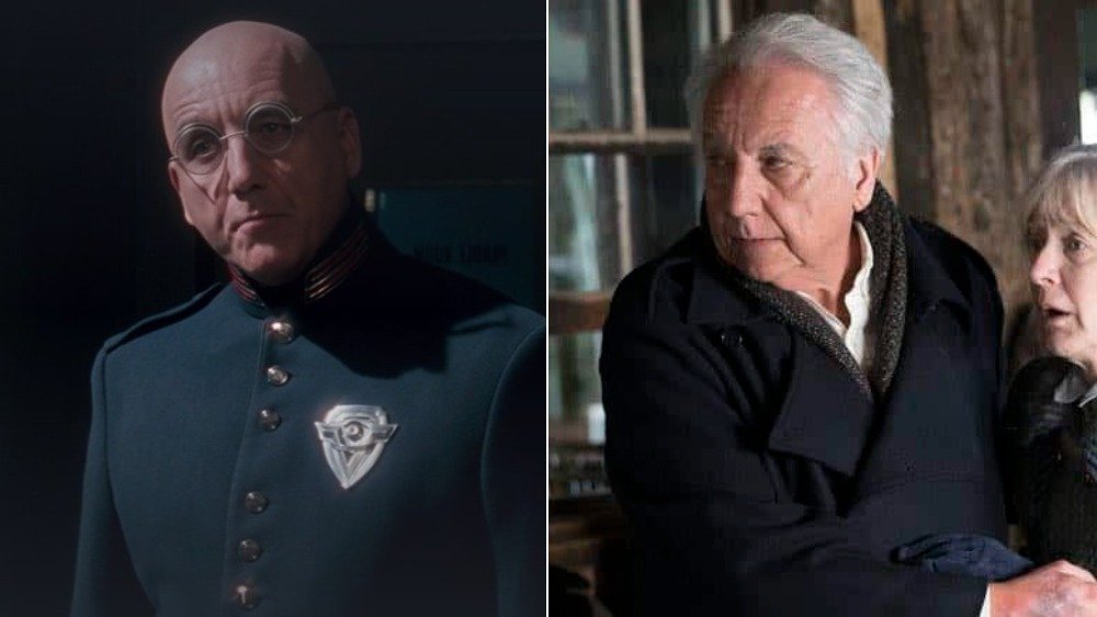 Split image of Bob Gunton