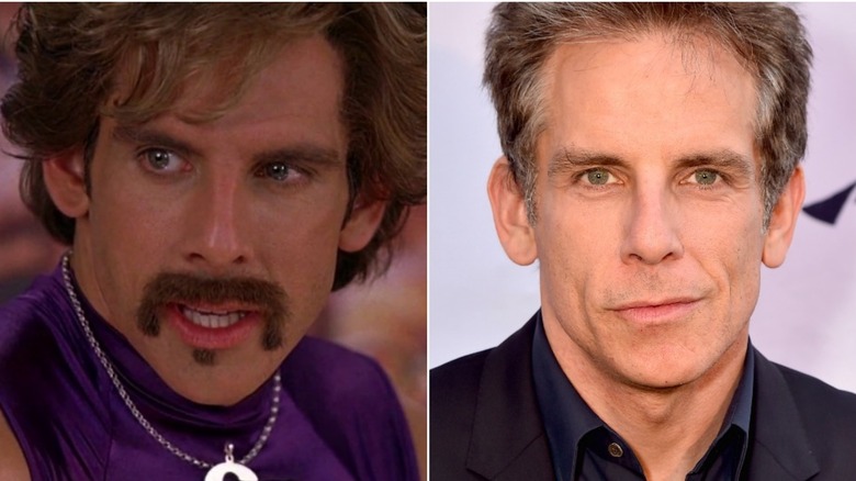 Ben Stiller in DodgeBall, now