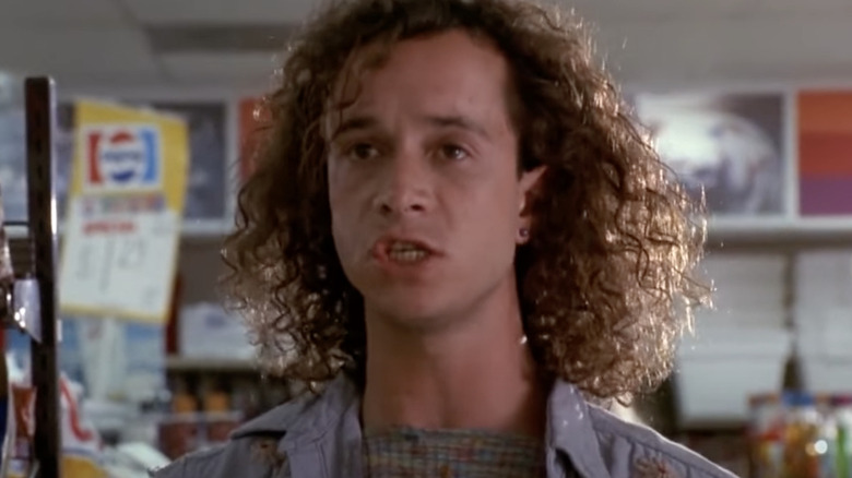 Pauly Shore prepares to speak