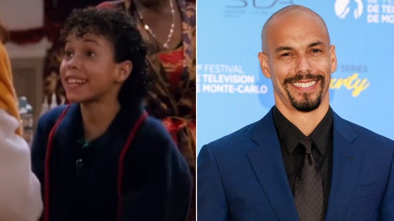 Richie and Bryton James smile