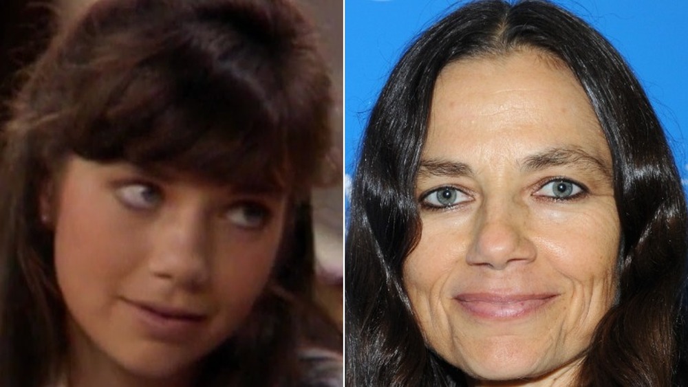 Mallory Keaton and Justine Bateman