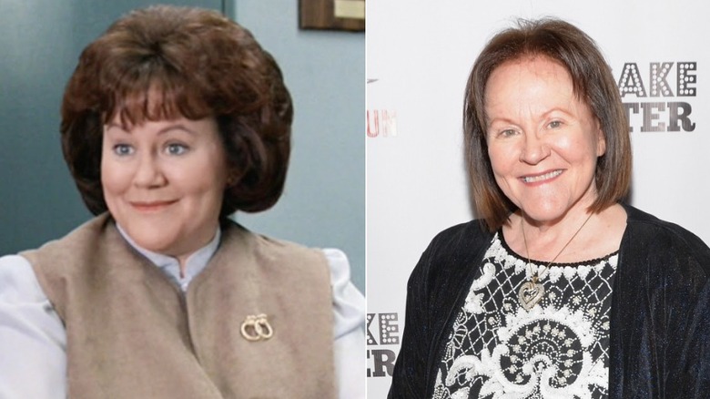 Edie McClurg then and now