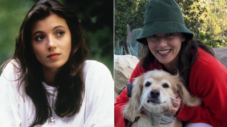 Mia Sara then and now