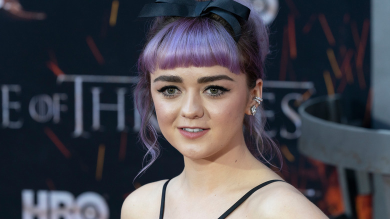 Maisie Williams at the Game Of Thrones final season premiere.