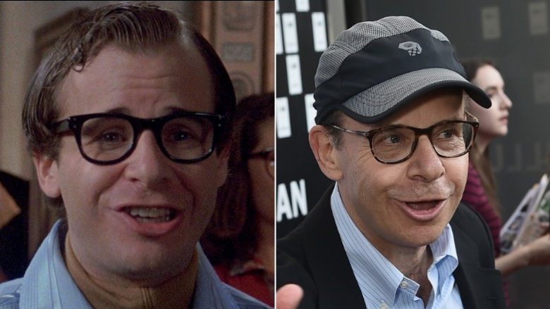 Rick Moranis then and now