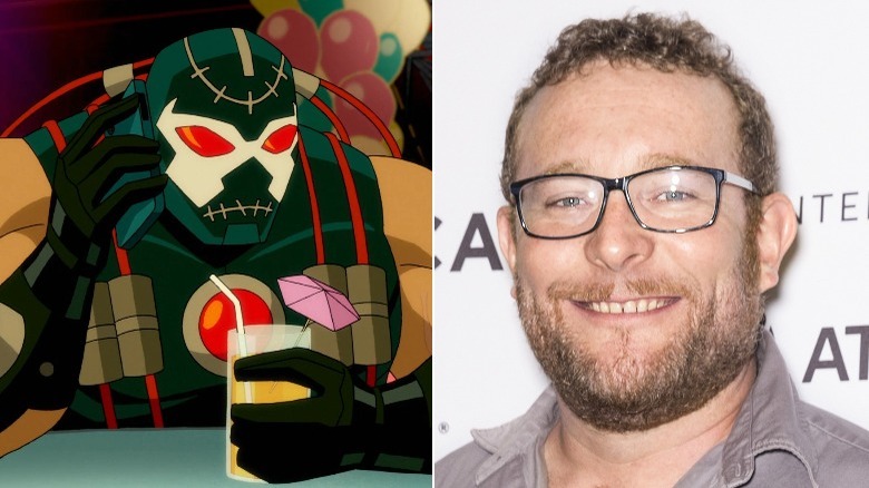 James Adomian playing Bane