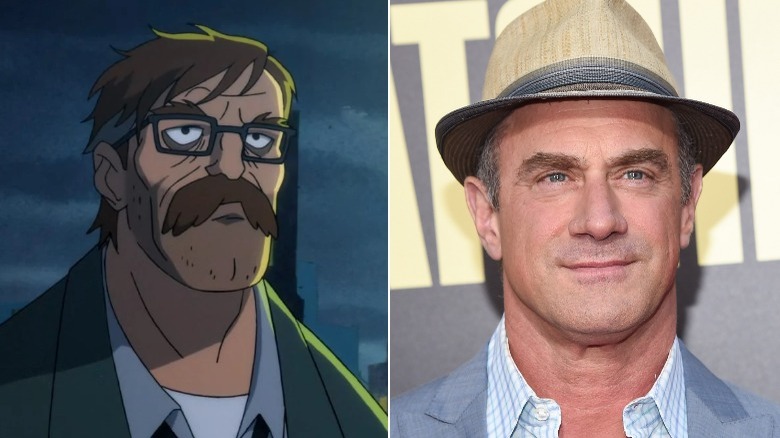 Christopher Meloni playing Commissioner Gordon