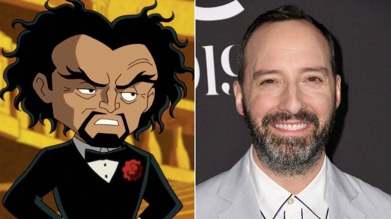 Tony Hale playing Dr. Psycho