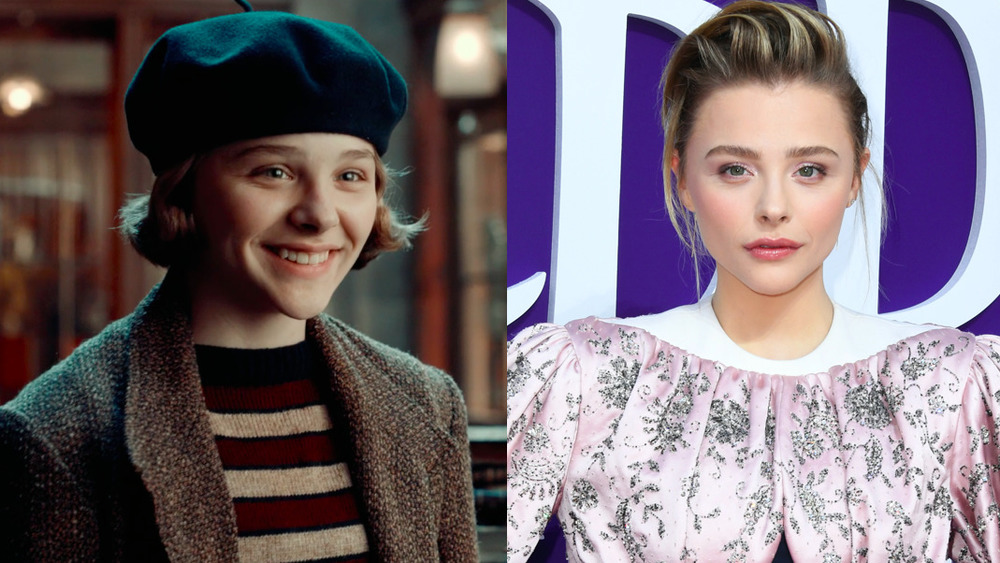 Chloë Grace Moretz in Hugo and at the Addams Family premiere