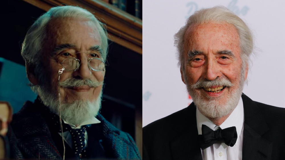 Christopher Lee in Hugo and in 2010