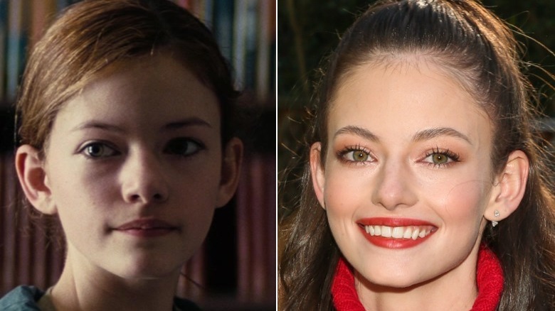 Mackenzie Foy then and now